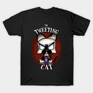 The Tweeting Cat T-Shirt